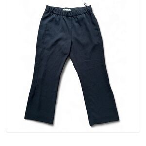 ZARA Black Trousers pants size large bootcut